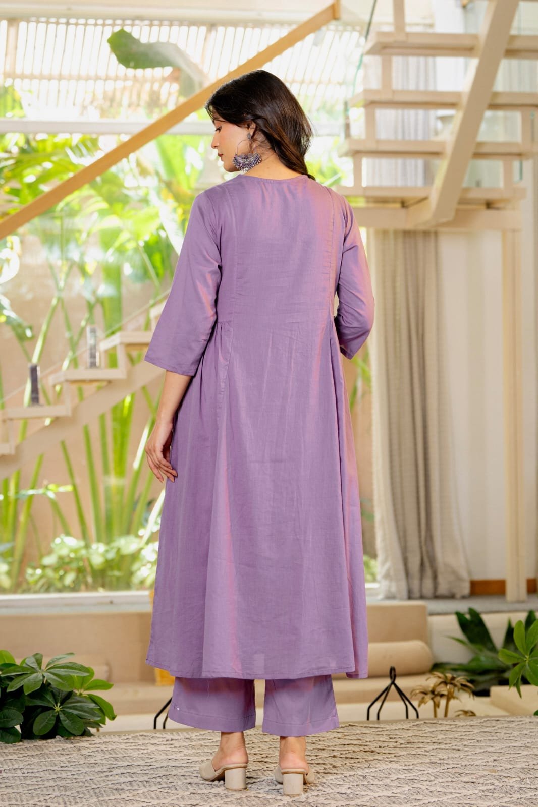 The Kurti Shop – Women Embellished Straight Kurta Pant with Dupatta | 3 Piece Ethnic Set view 5